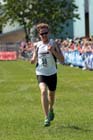 Ben Riddell (Salford) finishing the Blaydon Races, June 9th.